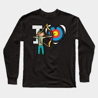 I Love Archery Long Sleeve T-Shirt